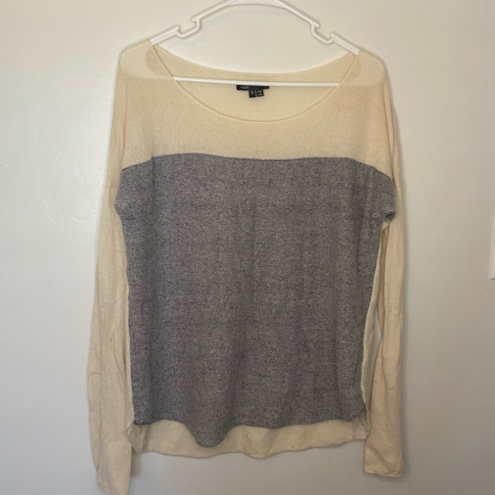 Vince 100% Cashmere Lightweight Sweater